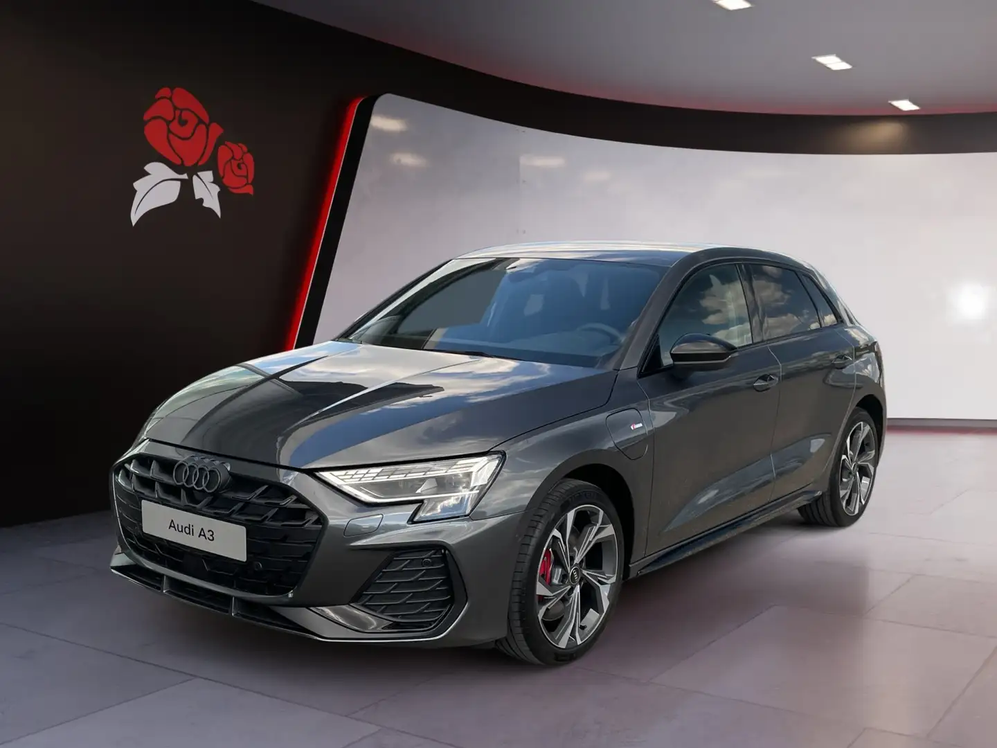 Audi A3 Sportback 45 1.5 TFSI e S-tronic S-Line RFK ASI L Grau - 2