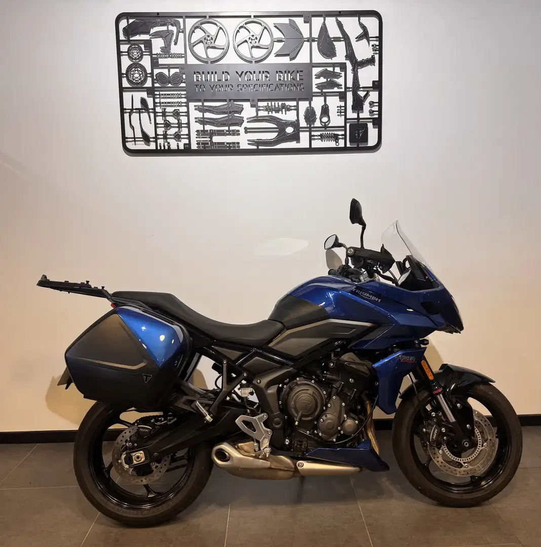 Triumph Tiger Sport Bleu - 1
