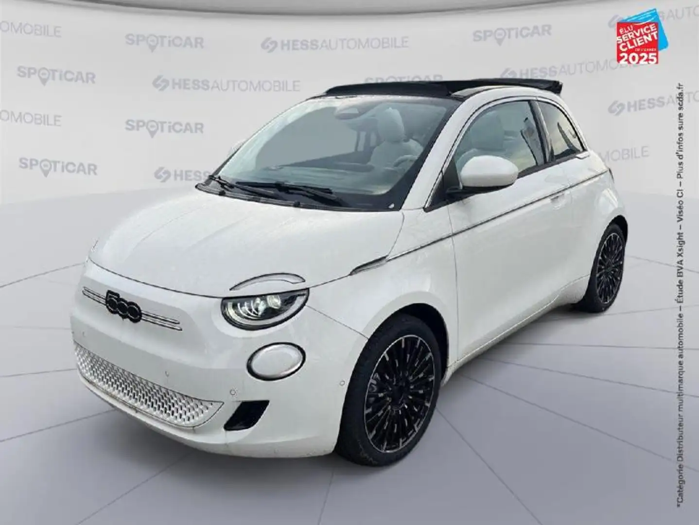 Fiat 500C e 118ch La Prima Blanc - 1