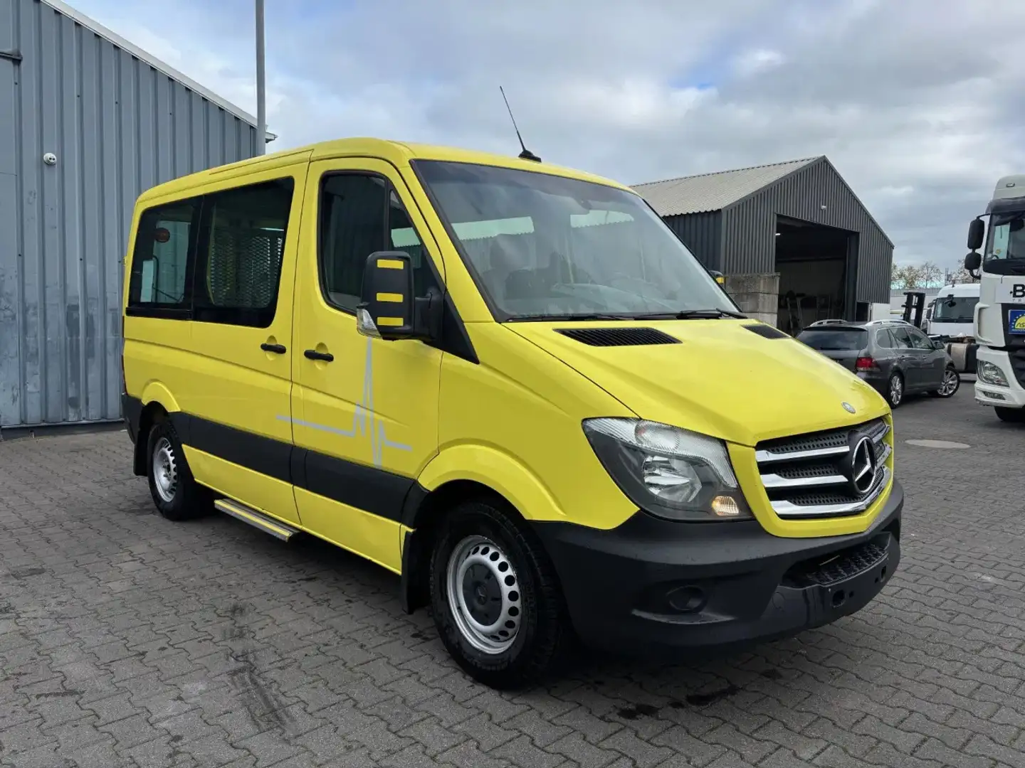 Mercedes-Benz Sprinter 314 CDI L1 Airco cruise control Geel - 2