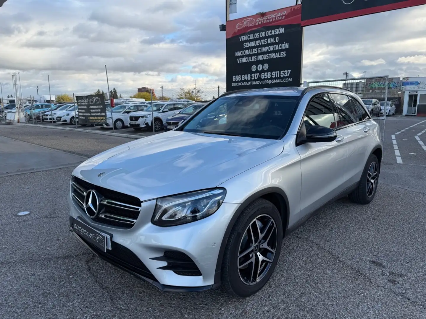 Mercedes-Benz GLC 220 220d 4Matic 9G-Tronic Gris - 2