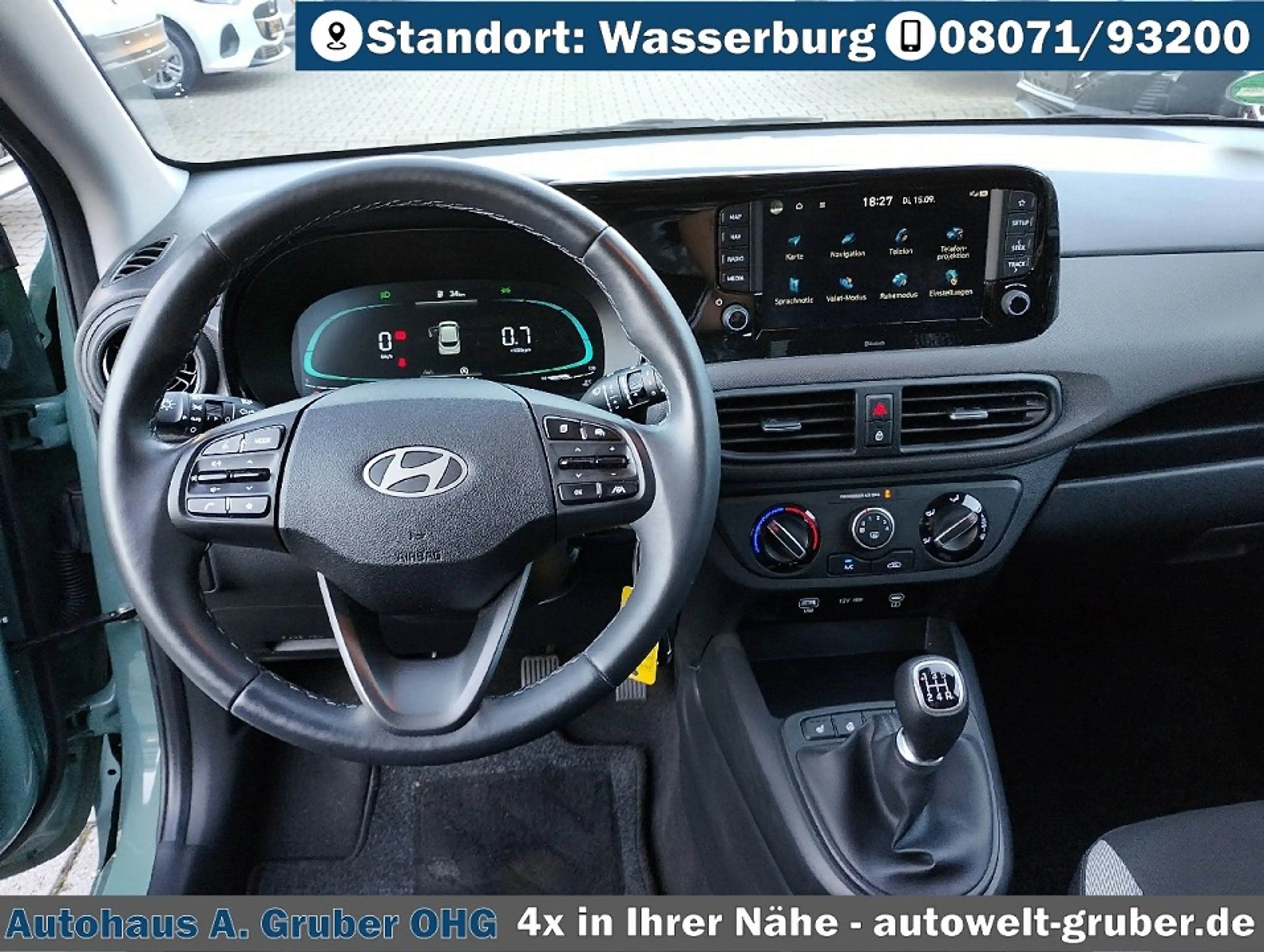 Hyundai i10 1.2 Trend +Navi +Sitzheizung +Allwetterreifen — photo 17