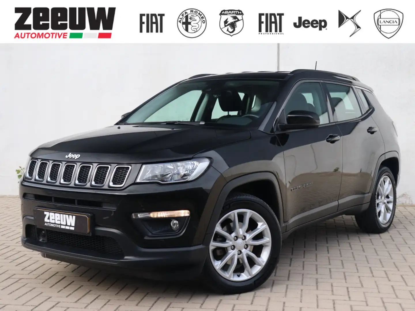 Jeep Compass 1.4 Turbo 140 PK Longitude | Navi | Carplay | Came Noir - 1
