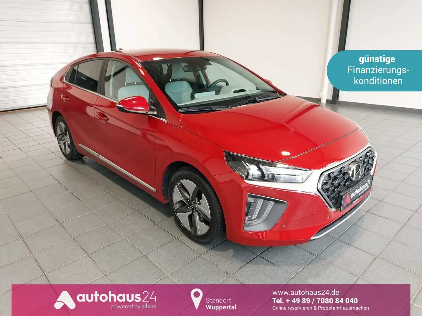Hyundai IONIQ 1.6 GDI  Prime-Paket Hybrid Piros - 1