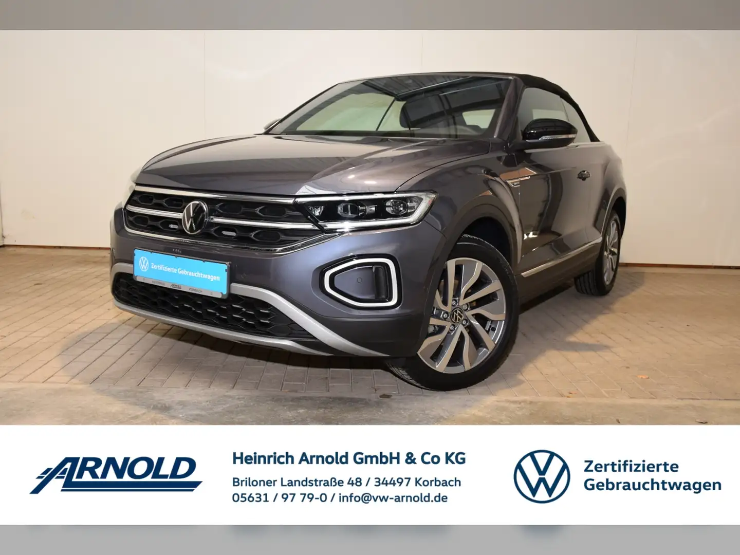 Volkswagen T-Roc Cabriolet TSI Move Grau - 1
