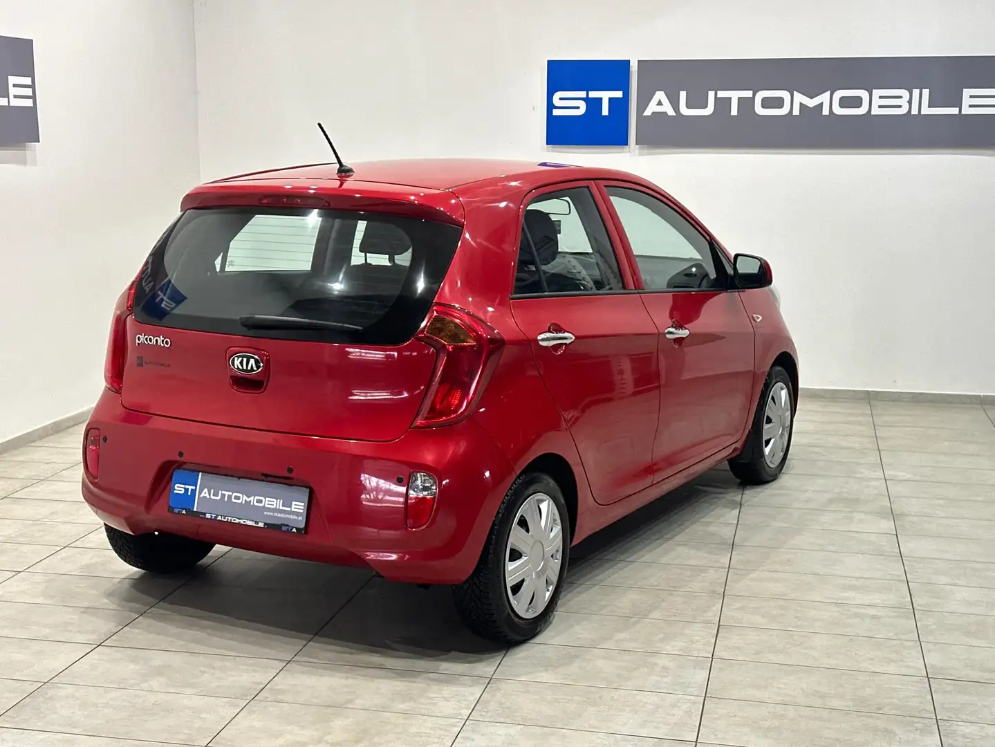 Kia Picanto Silber // EINPARKHILFE // KLIMAAUTOMATIK // Rot - 2