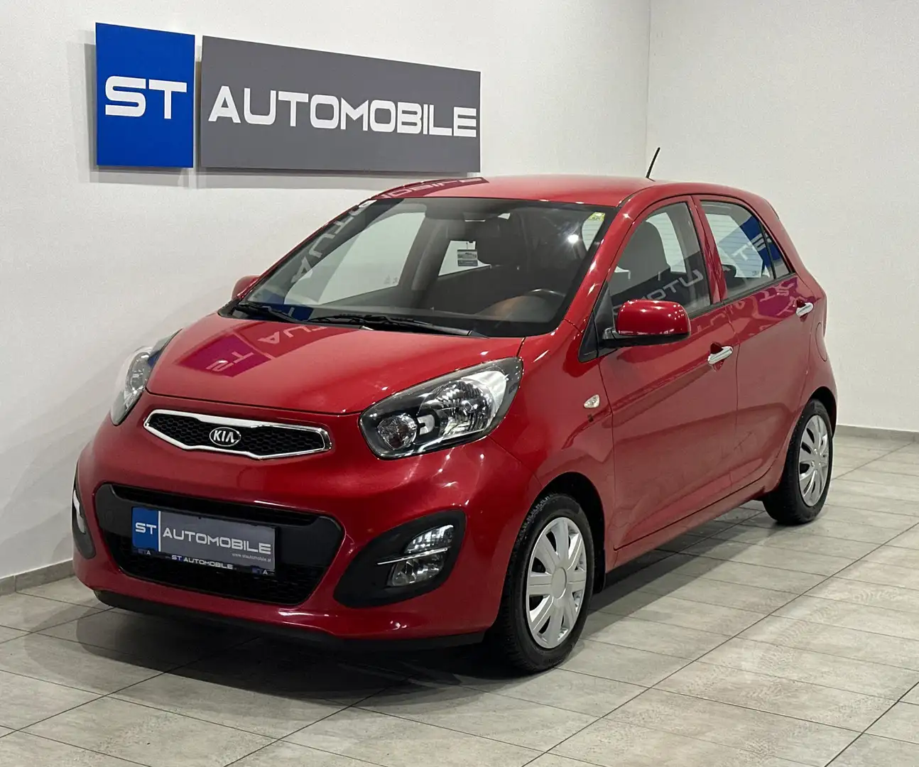 Kia Picanto Silber // EINPARKHILFE // KLIMAAUTOMATIK // Rot - 1