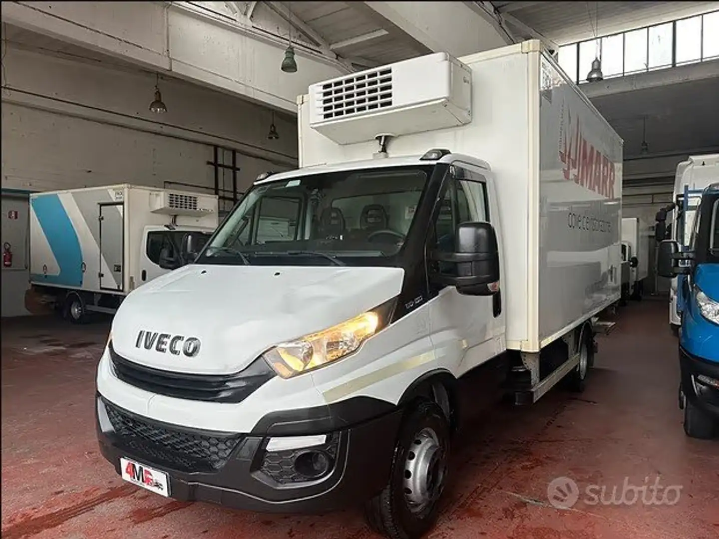 Iveco daily 60-150 frigo frcx con sponda Bianco - 1