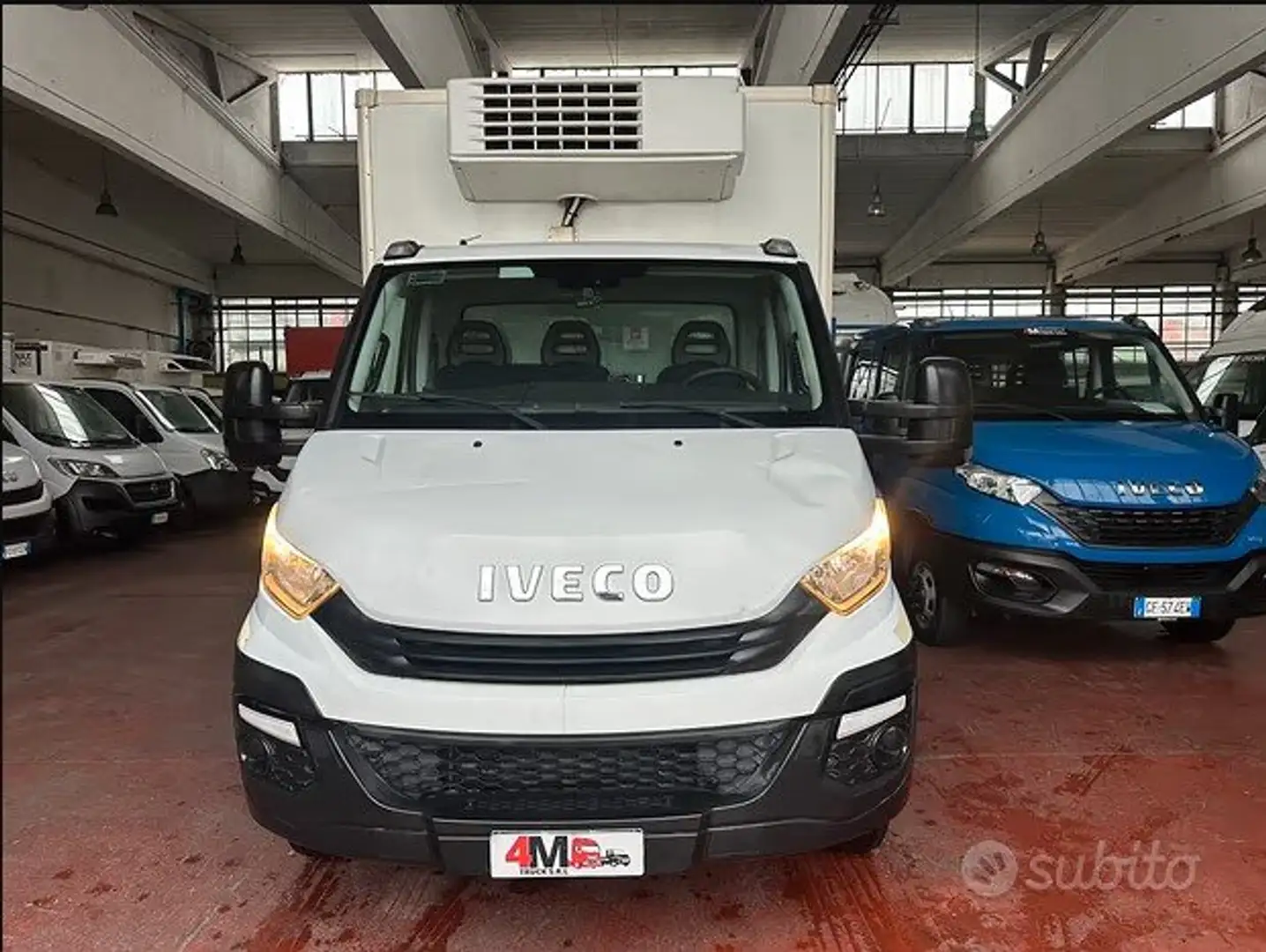Iveco daily 60-150 frigo frcx con sponda Bianco - 2