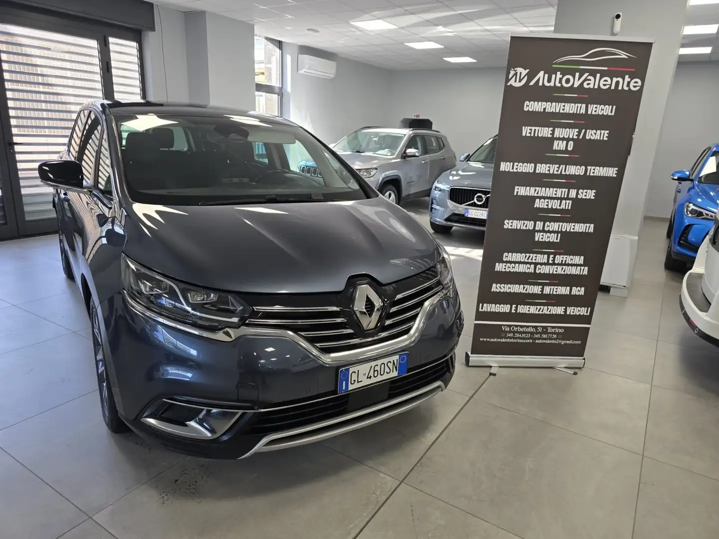 Renault Espace Espace Blue dCi 160 CV EDC Techno Grigio - 1