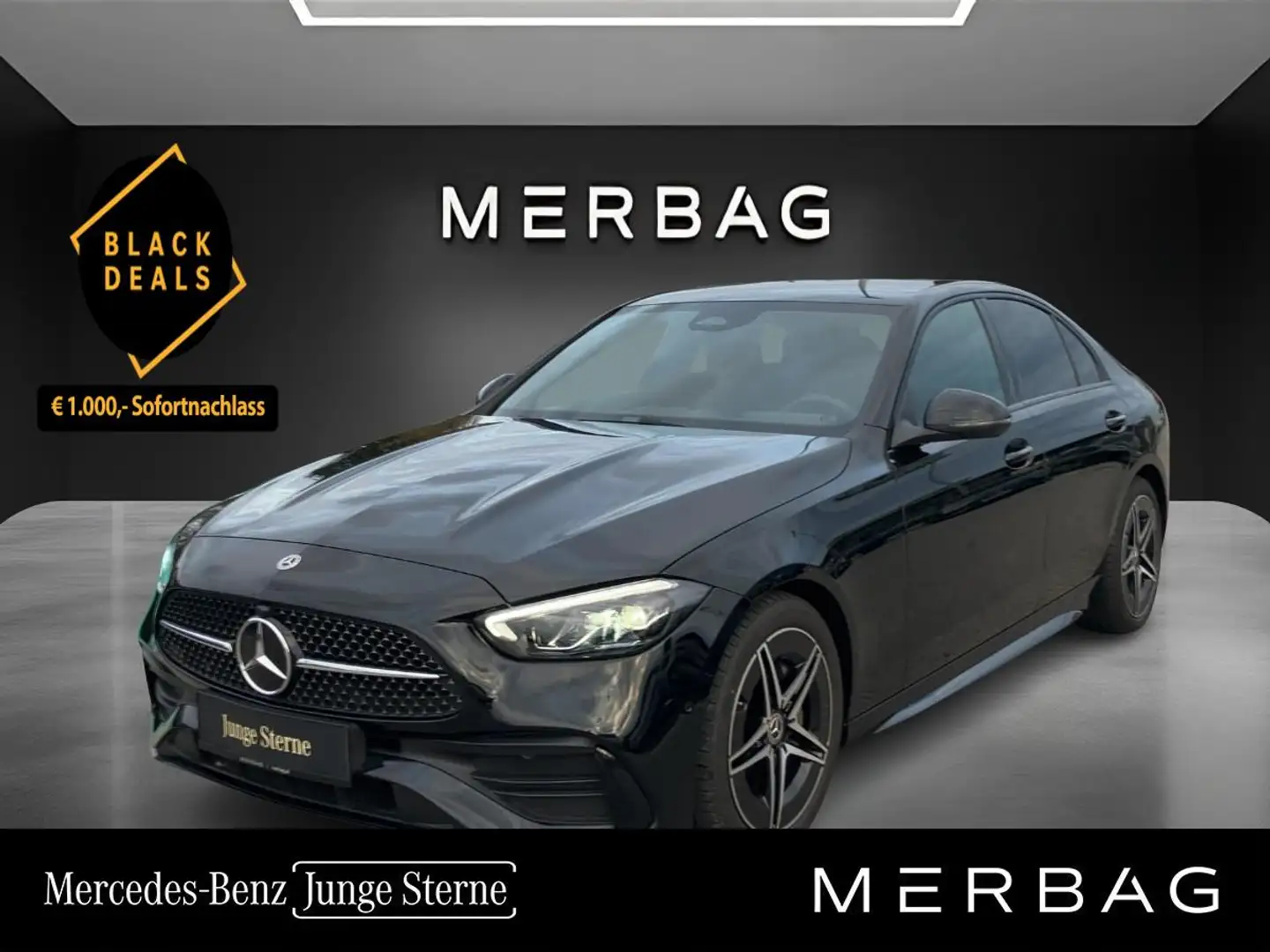 Mercedes-Benz C 200 d Limousine Österreich-Edition Schwarz - 1