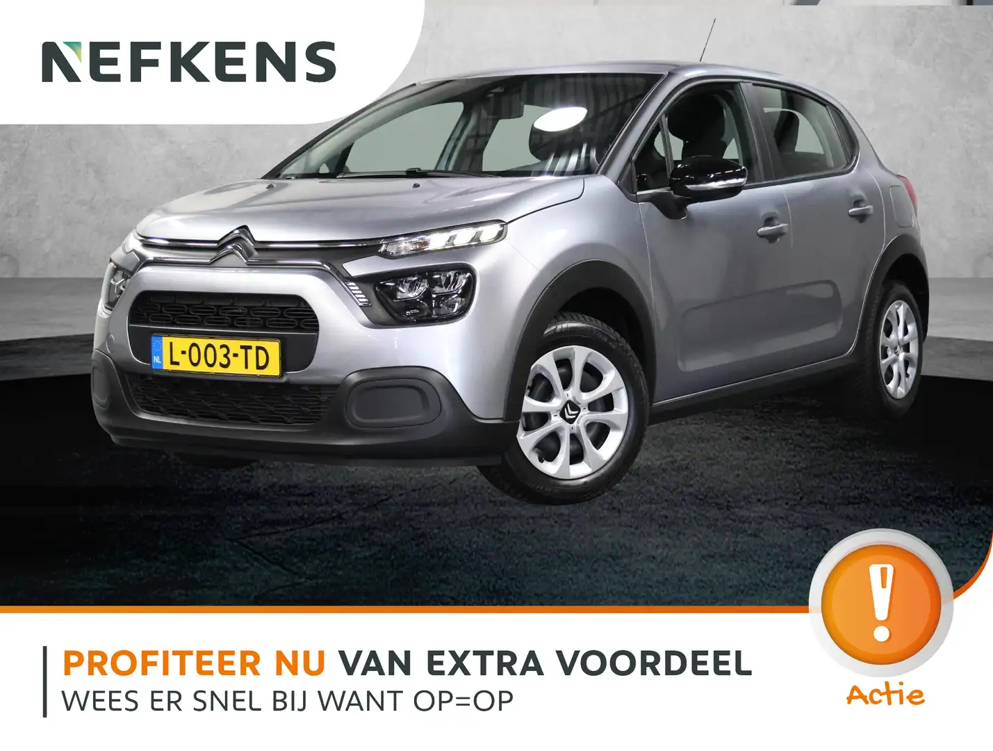 Citroen C3 1.2 85PK Live | Airco | Cruise Control | Bluetooth Grau - 1