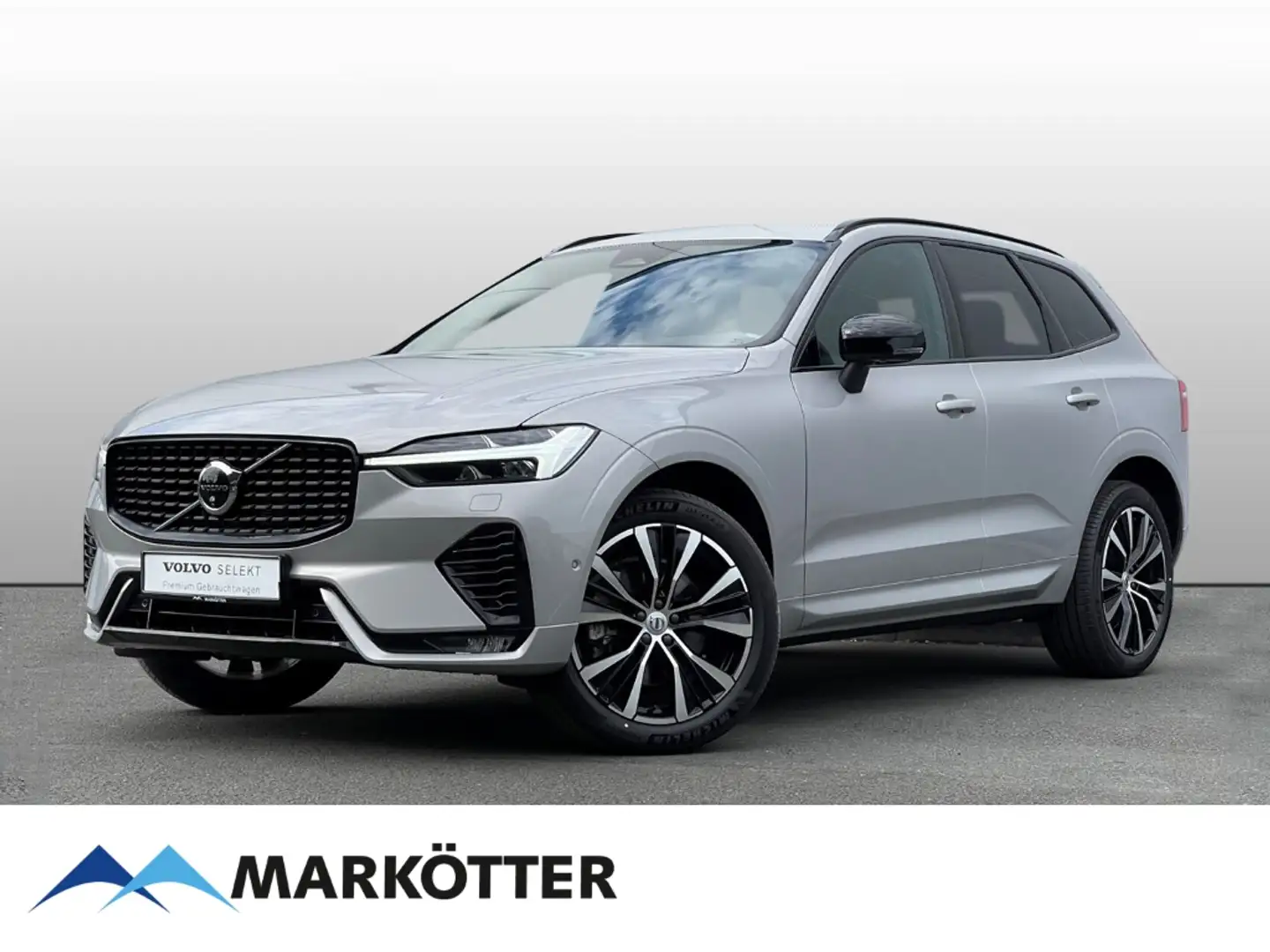 Volvo XC60 B4 Plus Dark BLIS/ACC/360/HARMAN/LHZ Argent - 1