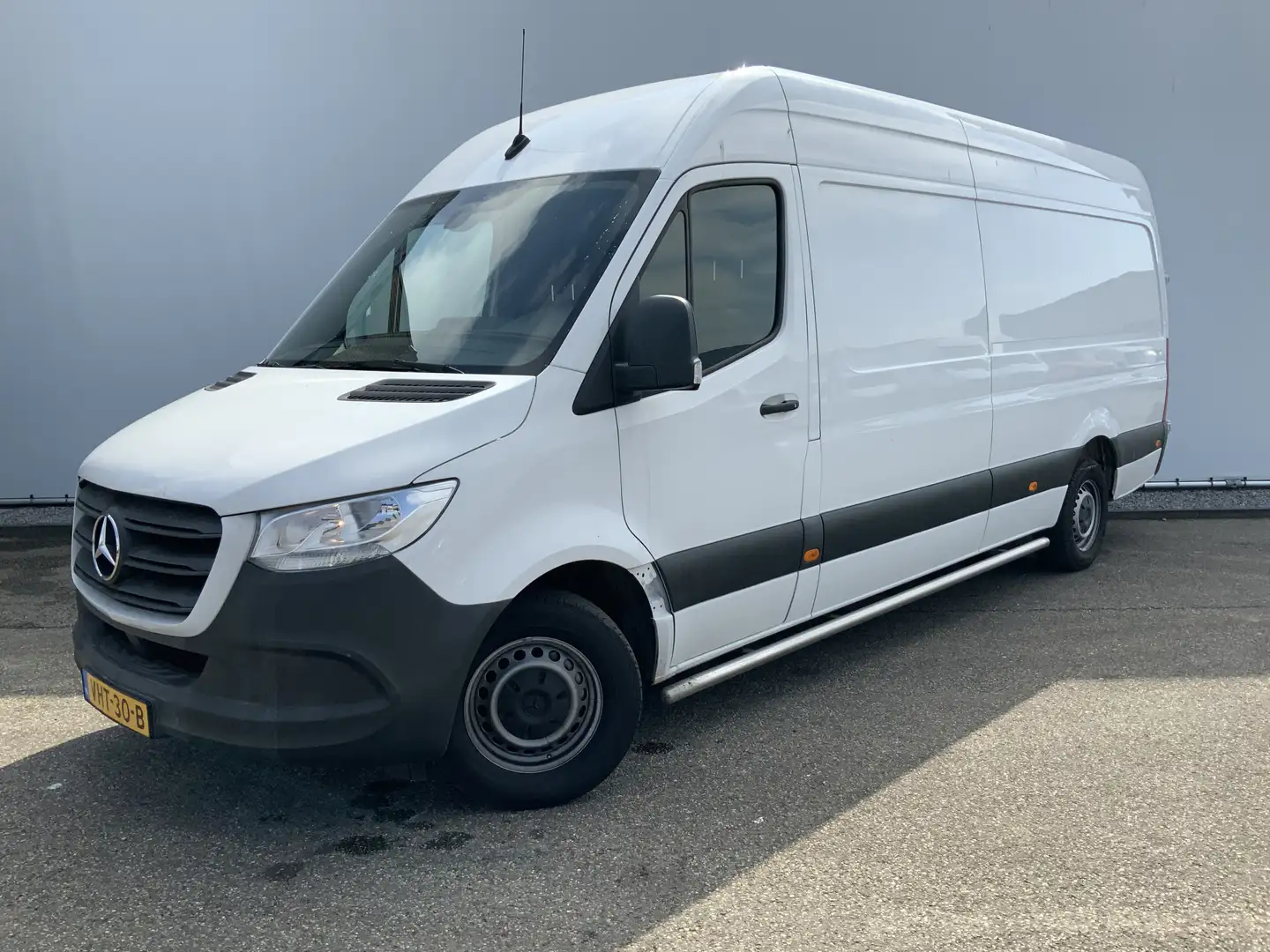 Mercedes-Benz Sprinter 316 2.2 CDI Maxi L3H2 Automaat Airco 3 Zits Navi T Wit - 1