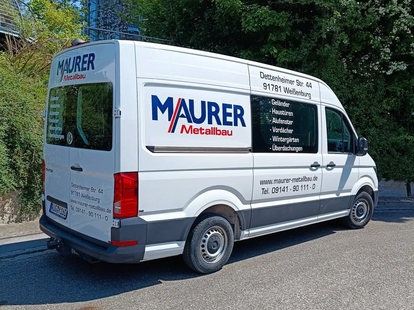 Volkswagen Crafter Crafter 35 TDI HA Weiß - 2