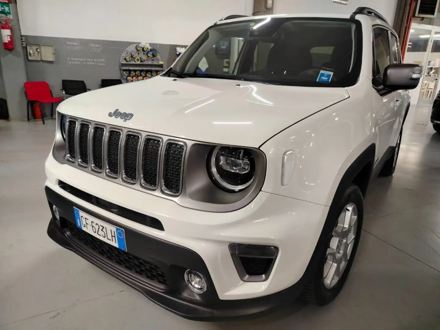 Jeep Renegade 1.3 T4 190CV PHEV 4xe AT6 Limited FULL LED Blanc - 1