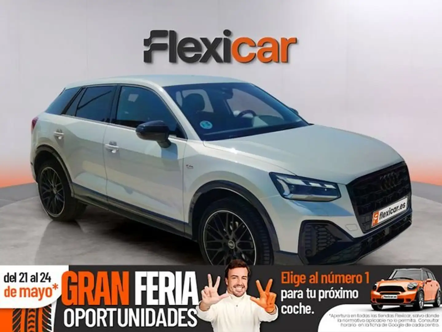 Audi Q2 35 TFSI Black line edition S tronic 110kW Gris - 1