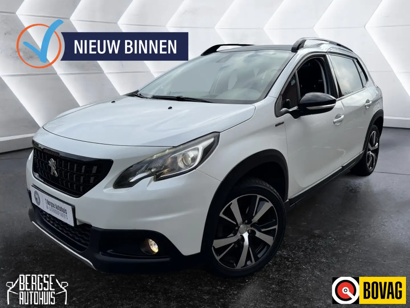 Peugeot 2008 1.2 PureTech GT-line Pano Navi Camera Weiß - 1