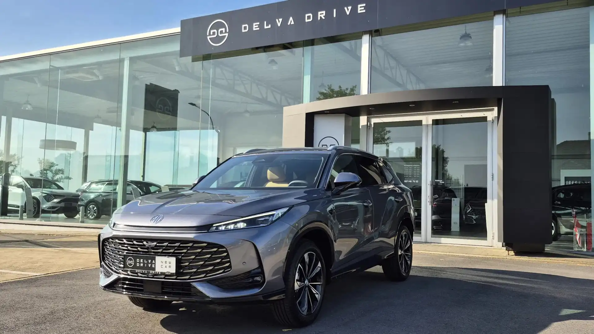 MG HS 1.5T-GDi Luxury Autom. ✅ Nieuw! Full option Gris - 1