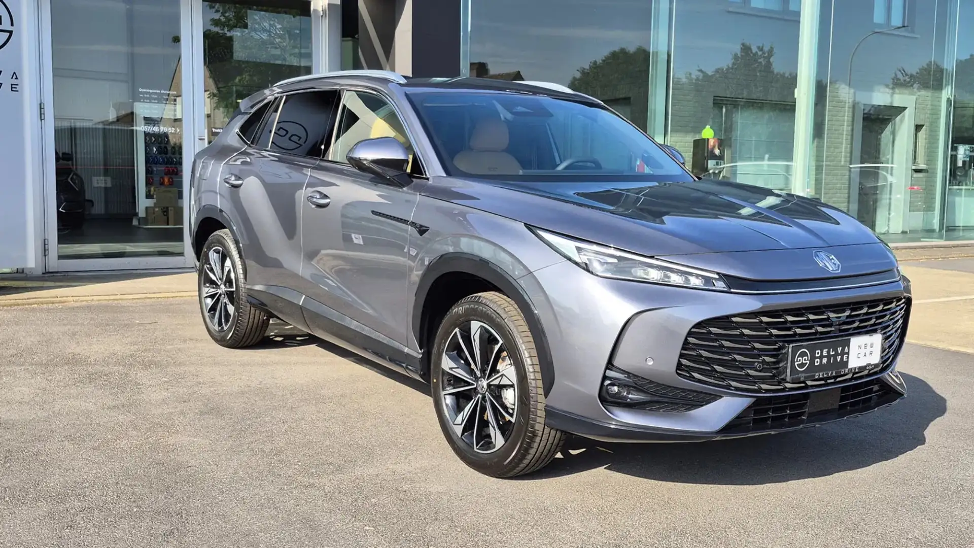 MG HS 1.5T-GDi Luxury Autom. ✅ Nieuw! Full option Gris - 2