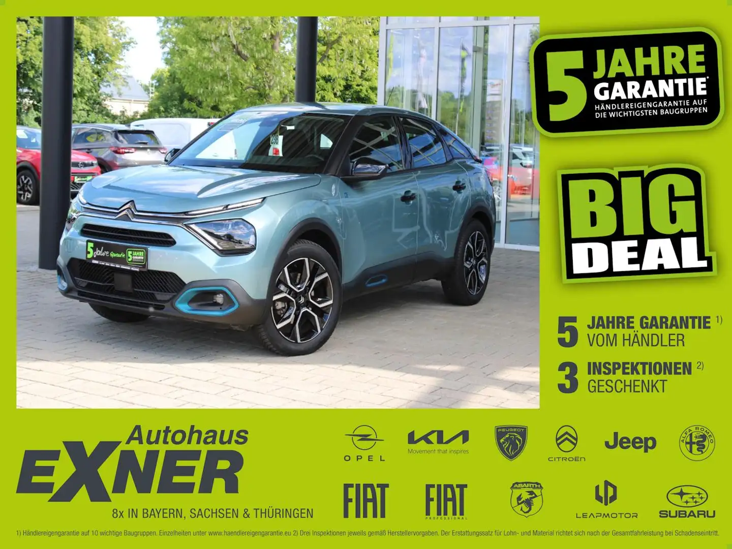 Citroen C4 Lim. e- Feel LED+SHZ+Winterp.+2xKlima+KlimaA Azul - 1