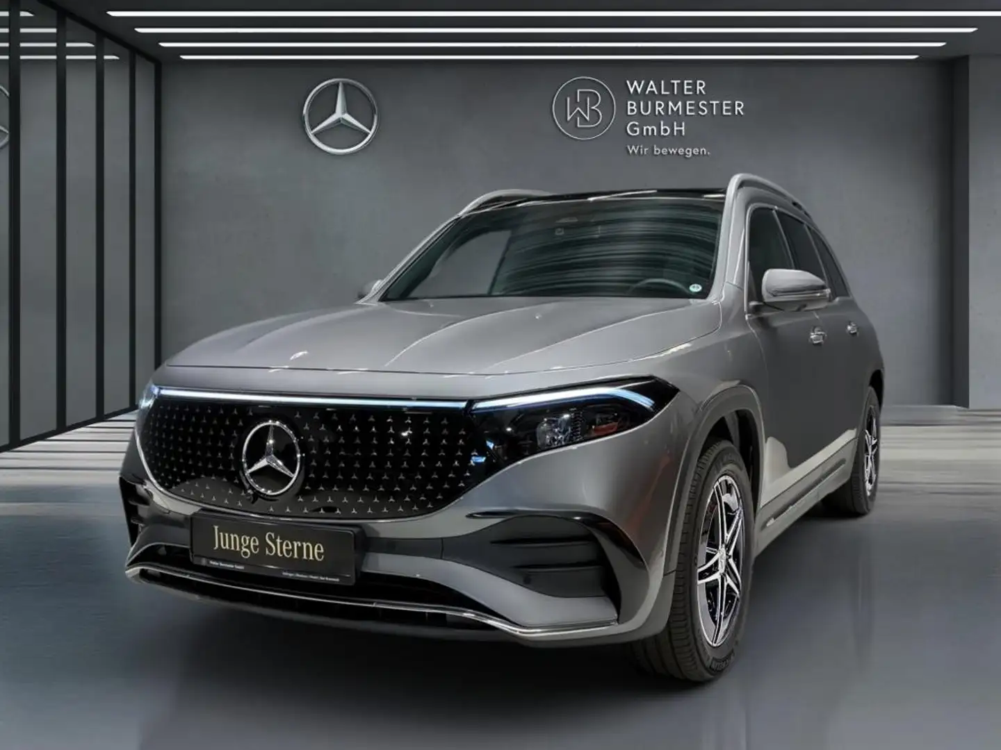 Mercedes-Benz EQB 300 4M AMG+Pano+Distronic+Kamera+AHK+Ambient Gris - 2