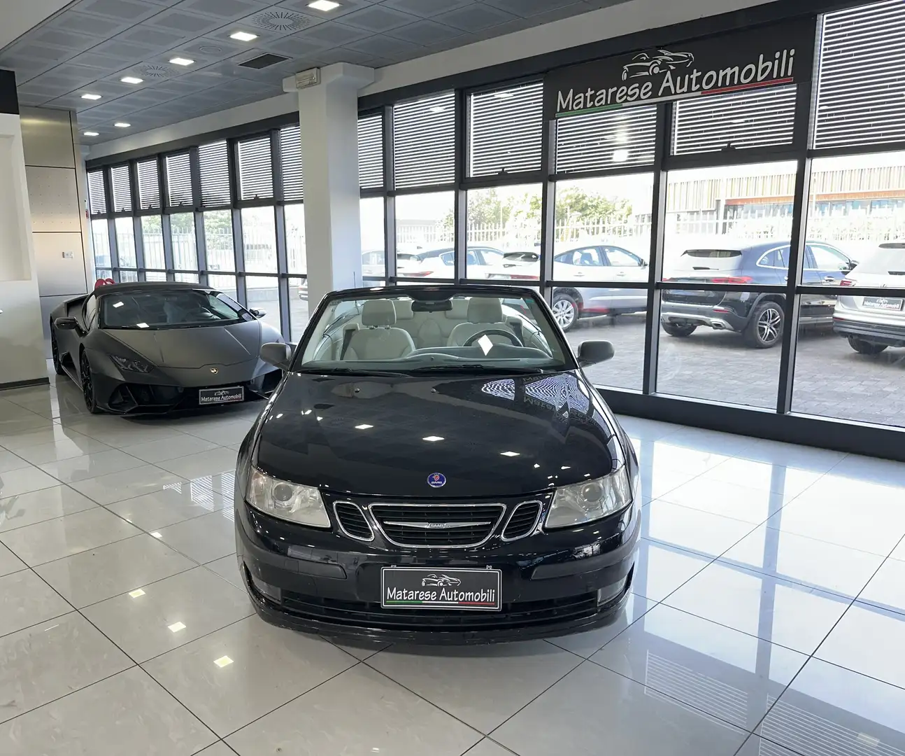 Saab 9-3 Cabrio 1.8t 150cv VectorEDITION Finanziabile Nero - 2