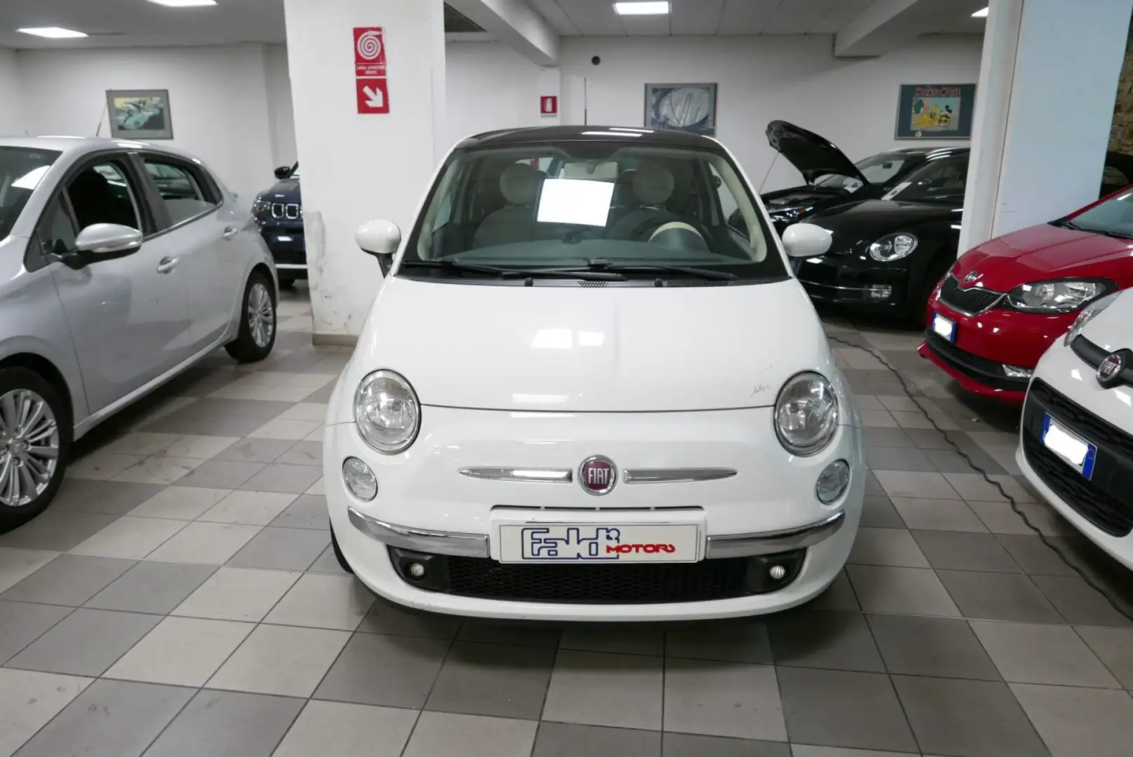 Fiat 500 1.3 Multijet 16V 95 CV Lounge Bianco - 2