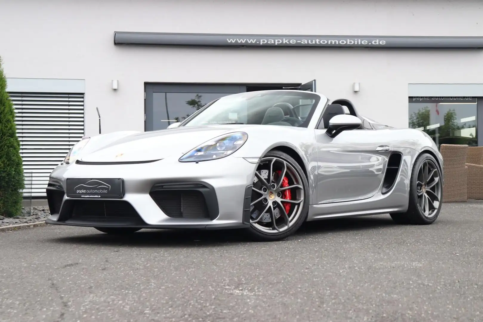 Porsche Boxster 718 Spyder 4.0 +SCHALTER+SCHALENSITZ+LED+1.HAND+ Silber - 2