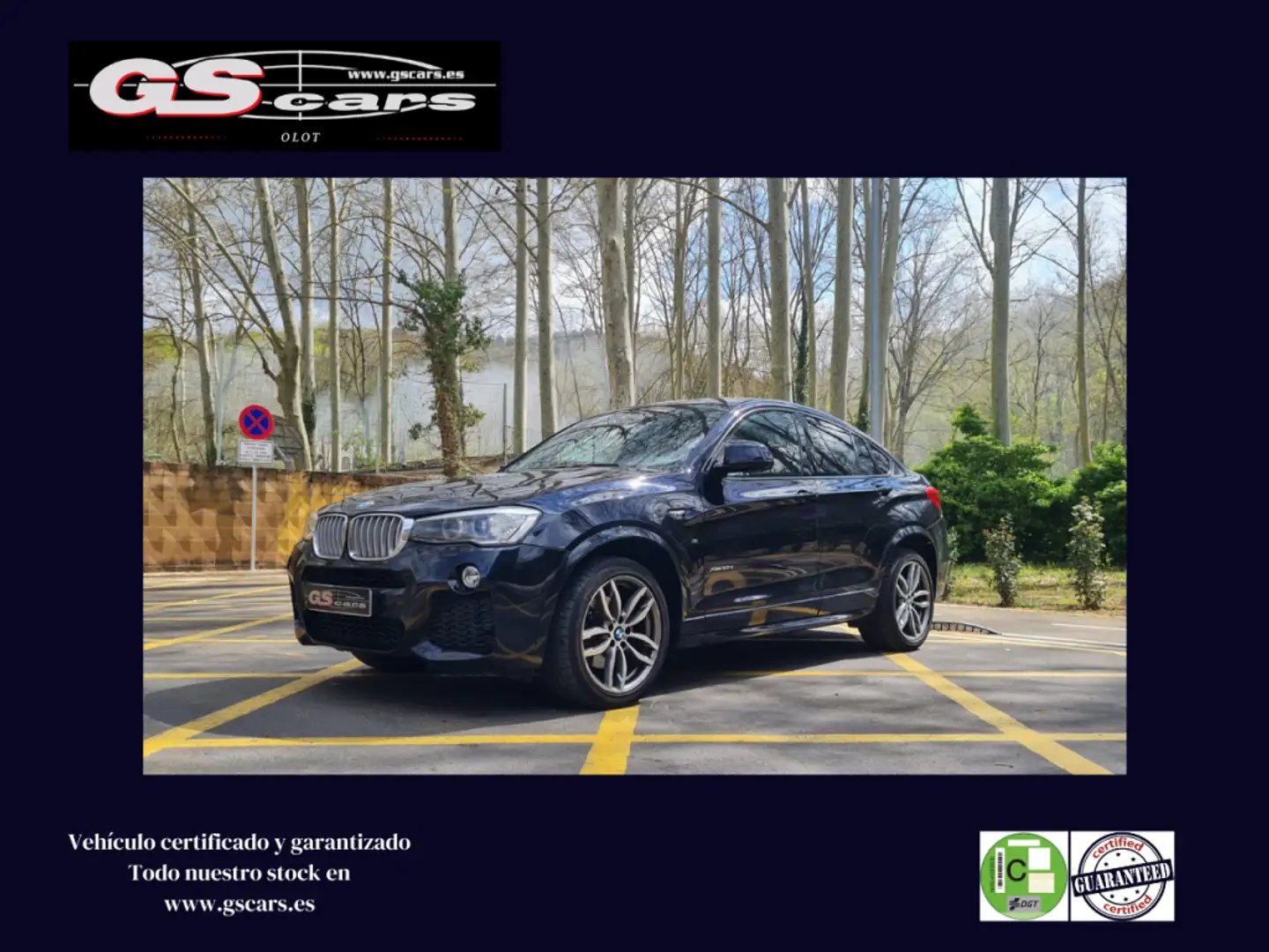 BMW X4 xDrive 30dA Schwarz - 1