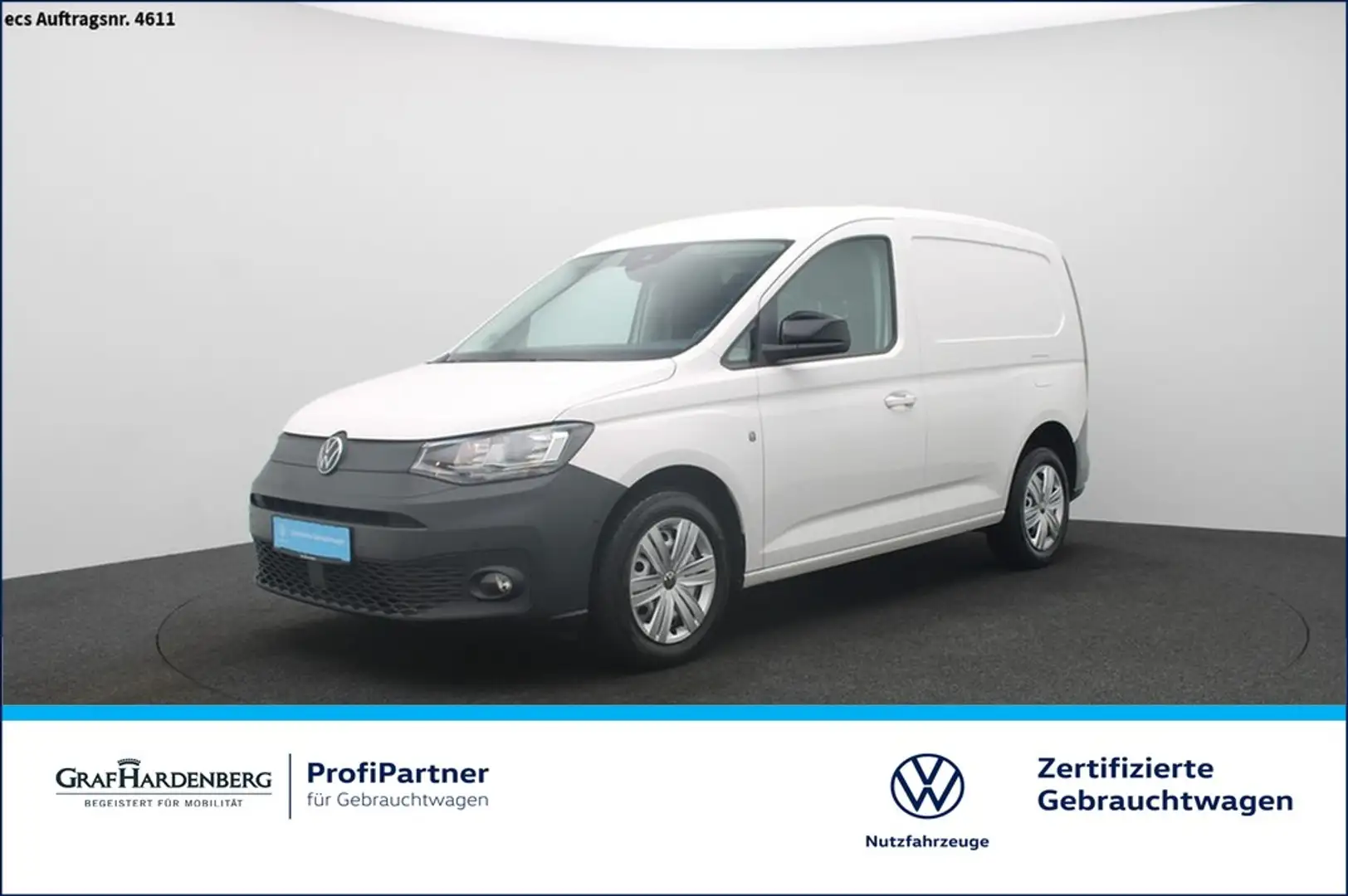 Volkswagen Caddy Cargo 2.0 TDI Navi DAB+ Weiß - 1