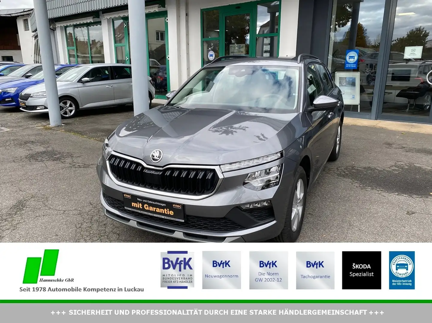 Skoda Kamiq 1.0 TSI DSG Selection 5J.GAR/AHK/SMART/RFK/SH Grau - 1