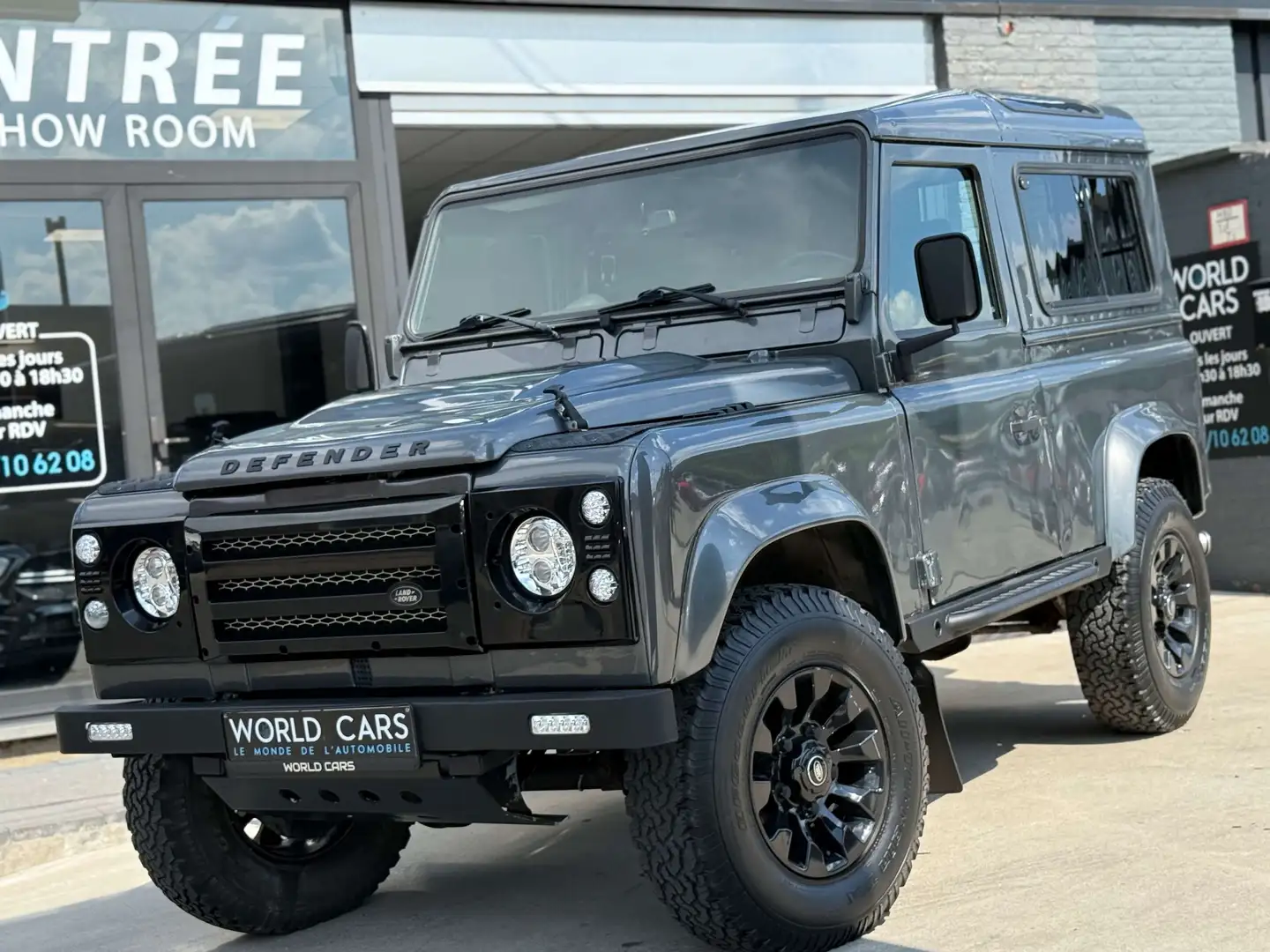 Land Rover Defender 2.4D Turbo VERSION 90 TVAC*BTWIN GARANTIE 12MOIS Gris - 1