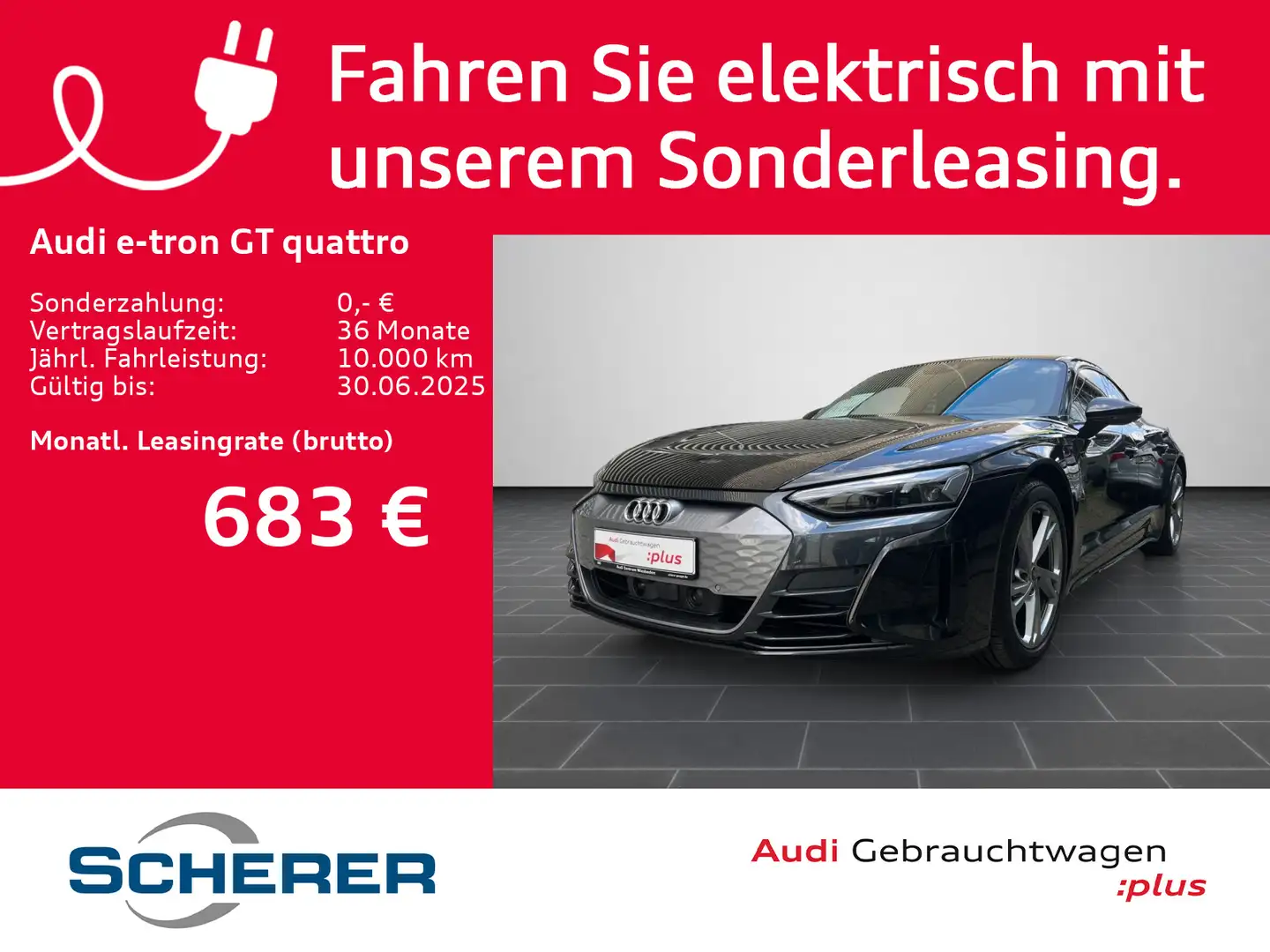 Audi e-tron GT e-tron GT Matrix-LED/Head-Up/Allradlenkung/Sitzb Nero - 1