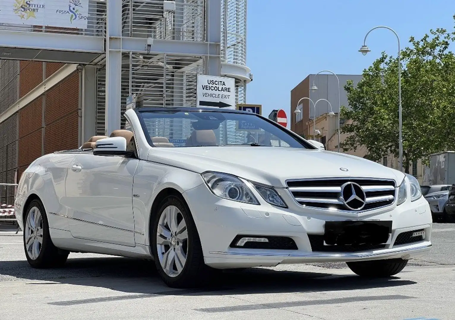 Mercedes-Benz E 350 Classe E 350 Cabrio cdi be Executive Bianco - 1