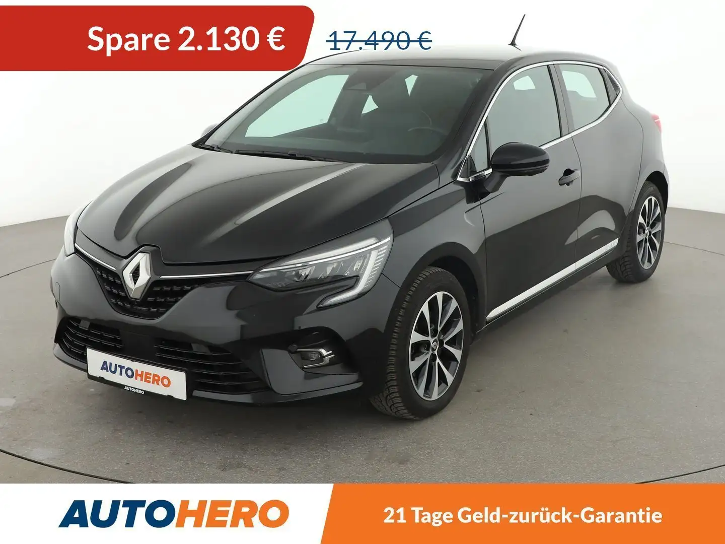 Renault Clio 1.5 BLUE dCi Intens *NAVI*PDC*ALU*TEMPO* Schwarz - 1