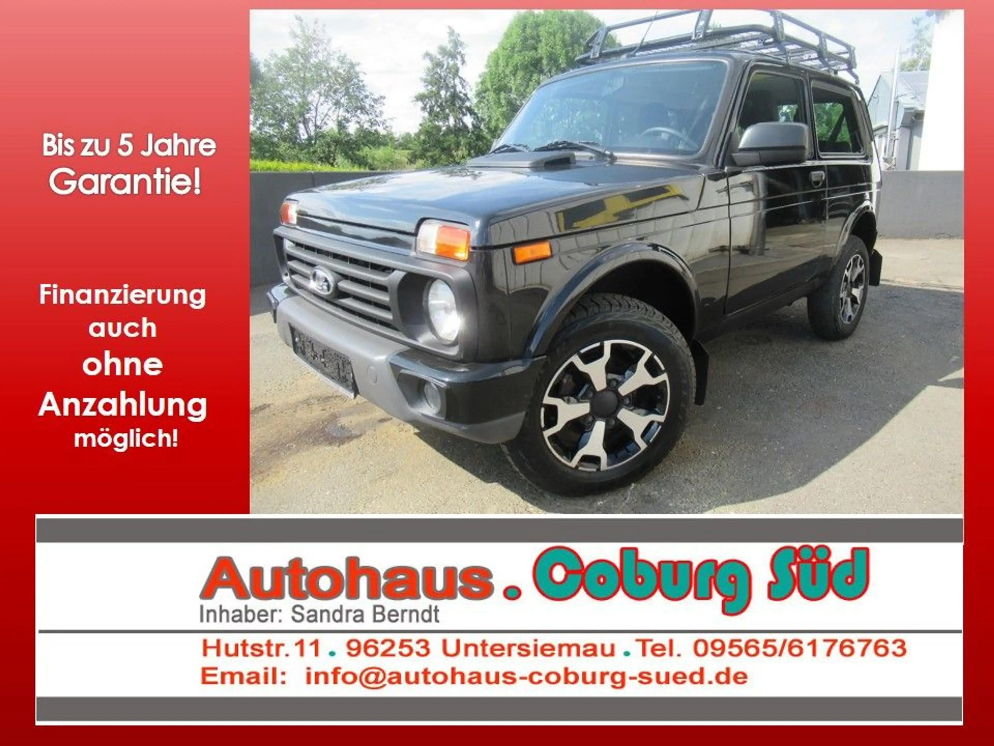 Lada Niva URBAN 4x4 KLIMA SHZG RADIO BLACK EDITION