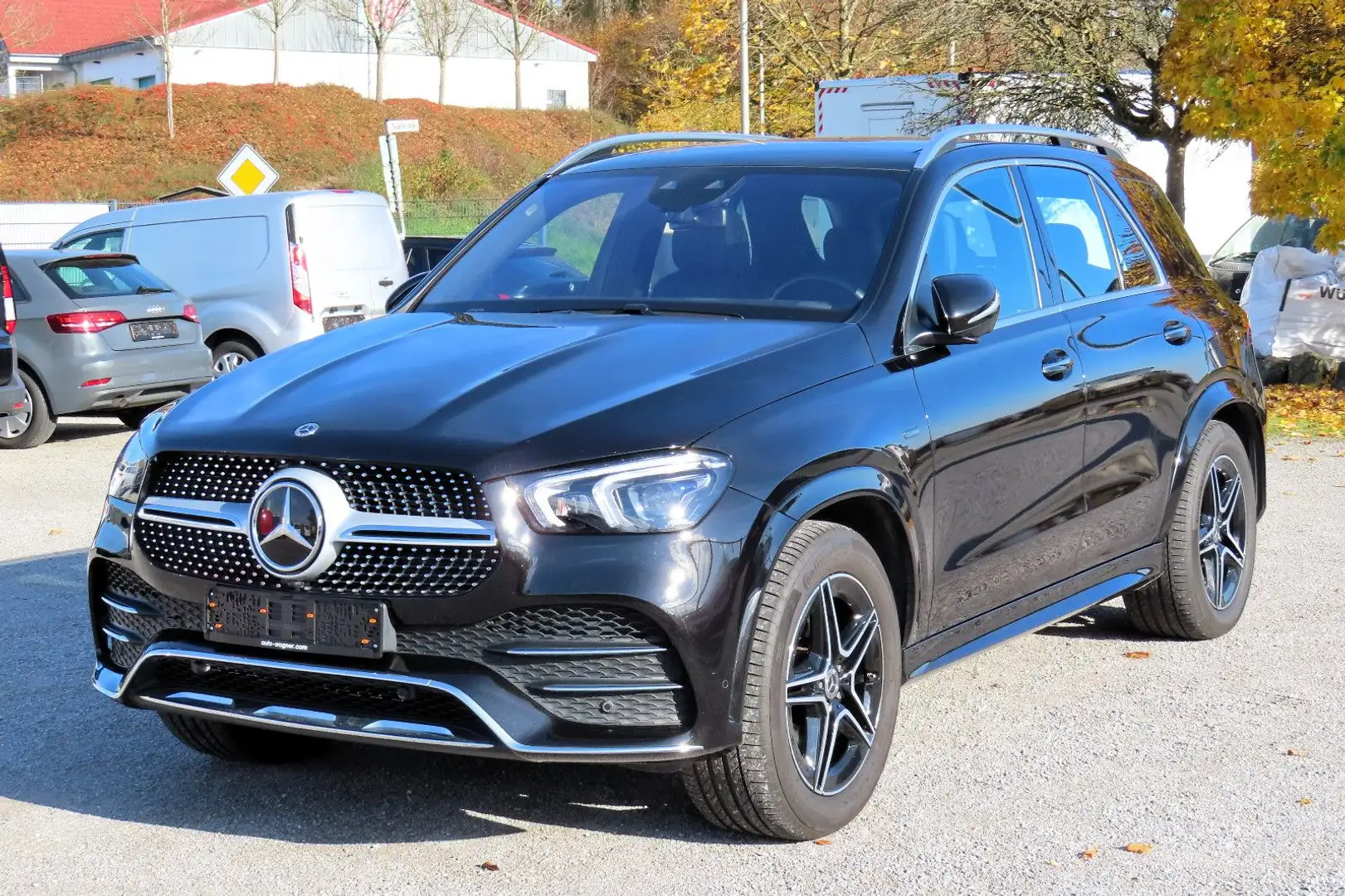 Mercedes-Benz GLE 350 de AMG HeadUp Massage Panorama 360° AHK Schwarz - 1