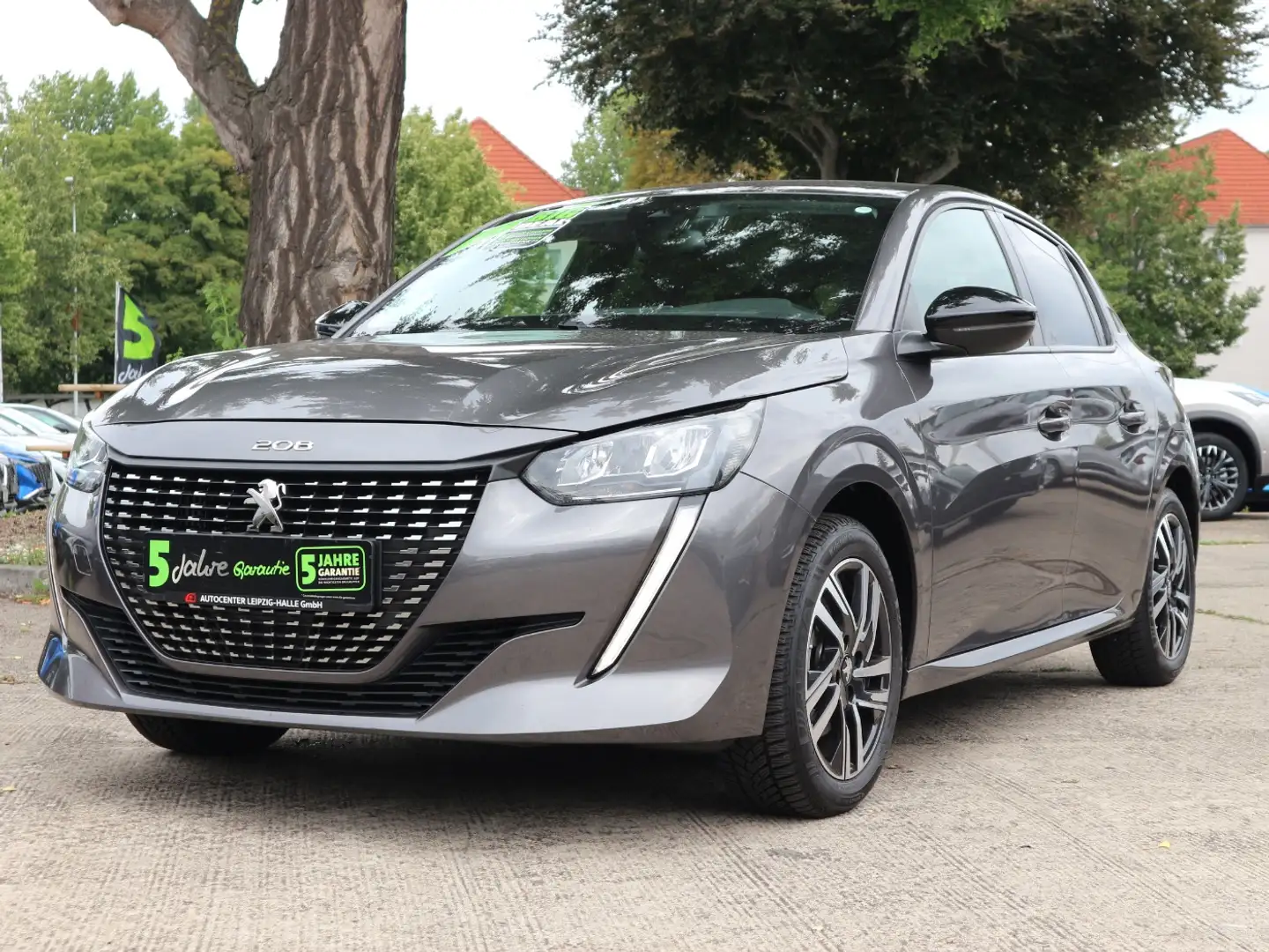 Peugeot 208 1.2 PureTech 100 Allure LED Navi CarPlay Gris - 2