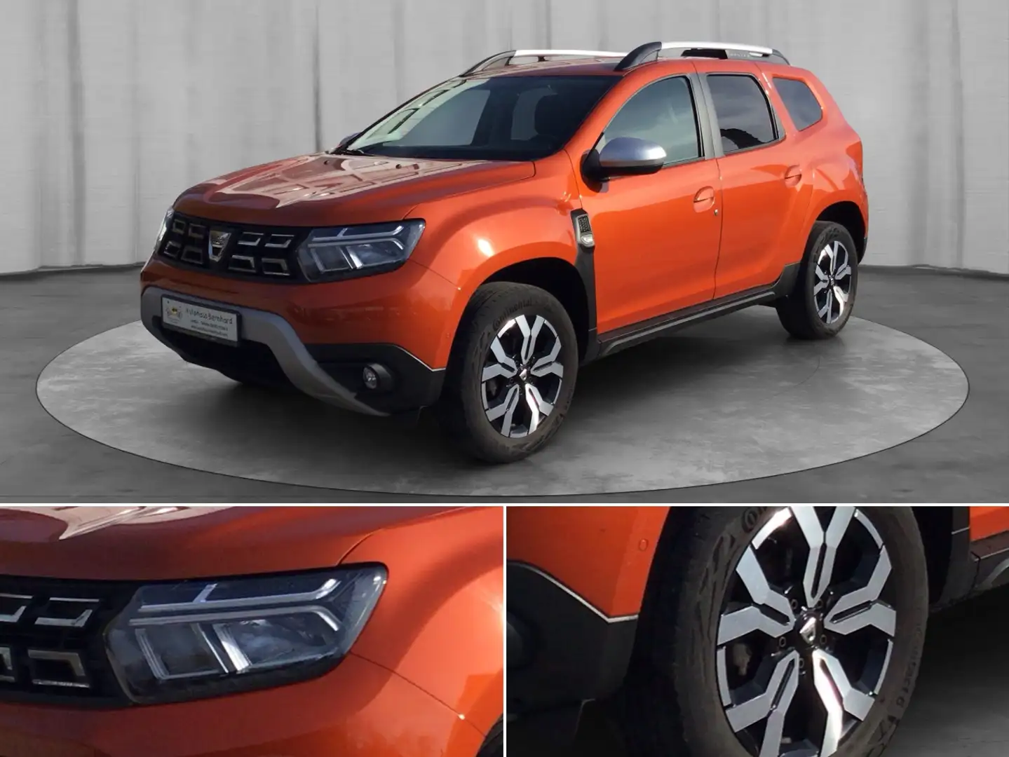 Dacia Duster II 1.3TCe 150 EDC Prestige Orange - 1