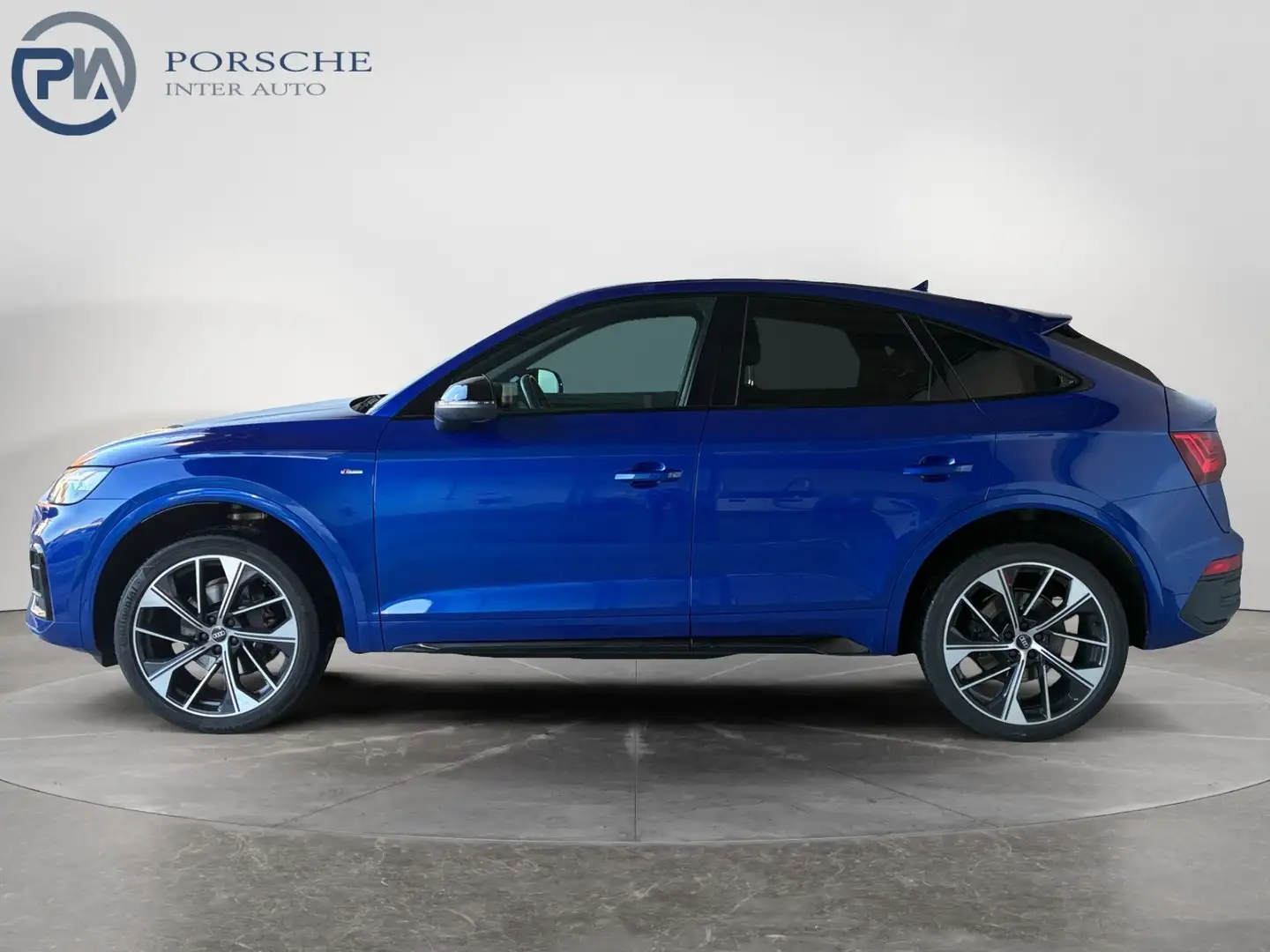Audi Q5 40 TDI quattro S line Blau - 2