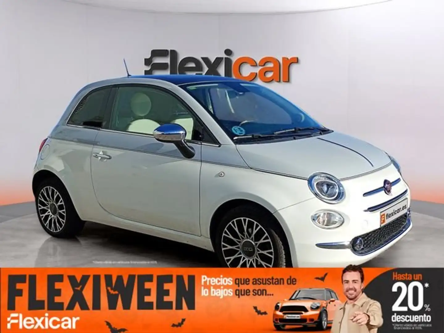 Fiat 500 1.2 Mirror Gris - 1
