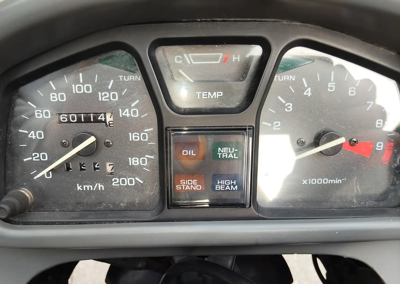 Honda Transalp 600V Azul - 2