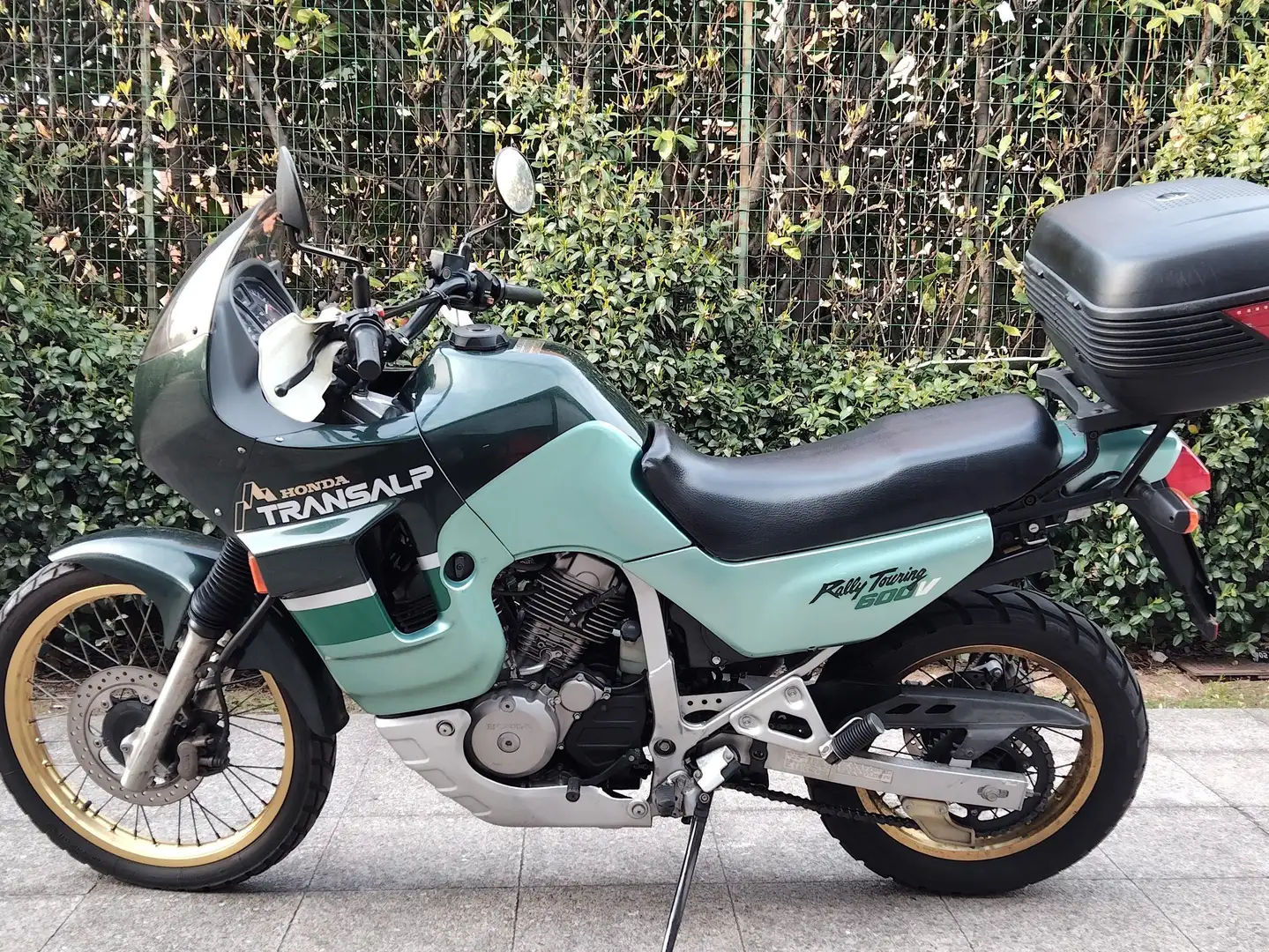 Honda Transalp 600V Azul - 1