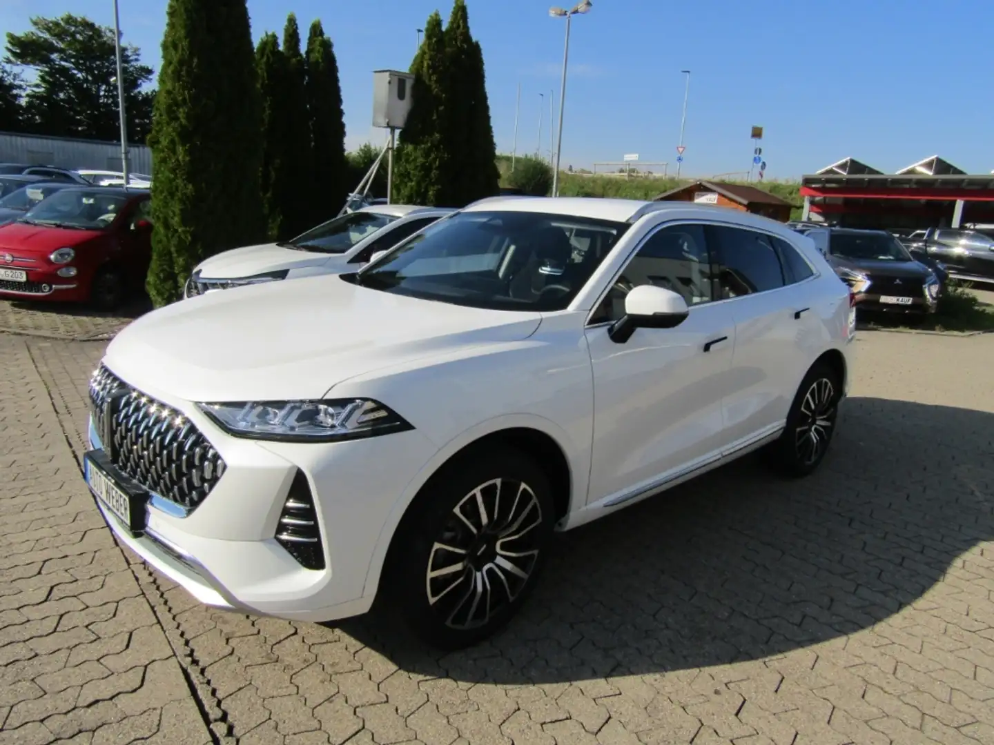 GWM WEY 05 2.0 PHEV AWD Premium NAVI AVV LED SHZ RFK PDC Weiß - 2