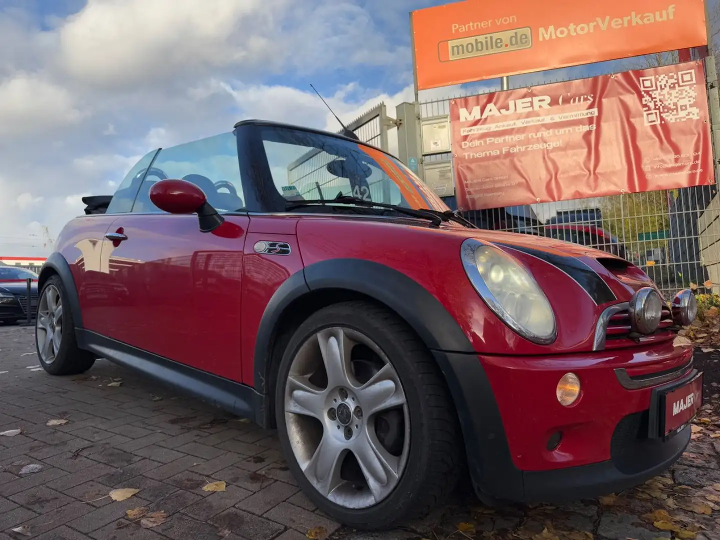 MINI Cooper S Cabrio COOPER S Cabrio LEDER*HARMANKARDON*TEMPOMAT Rojo - 1