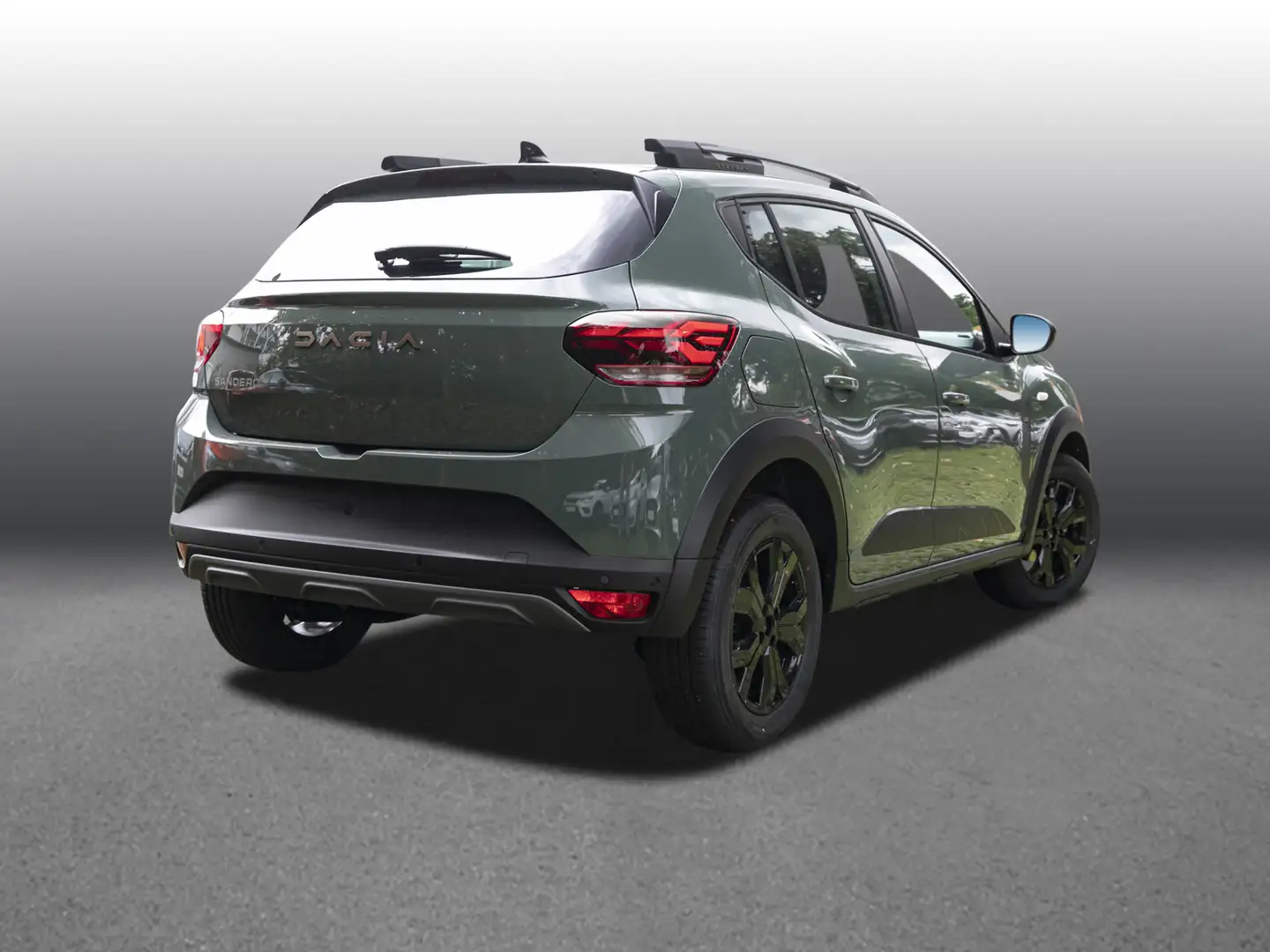 Dacia Sandero Stepway Extreme TCe 90 CVT 8-fach bereift NAV SHZ  Grün - 2