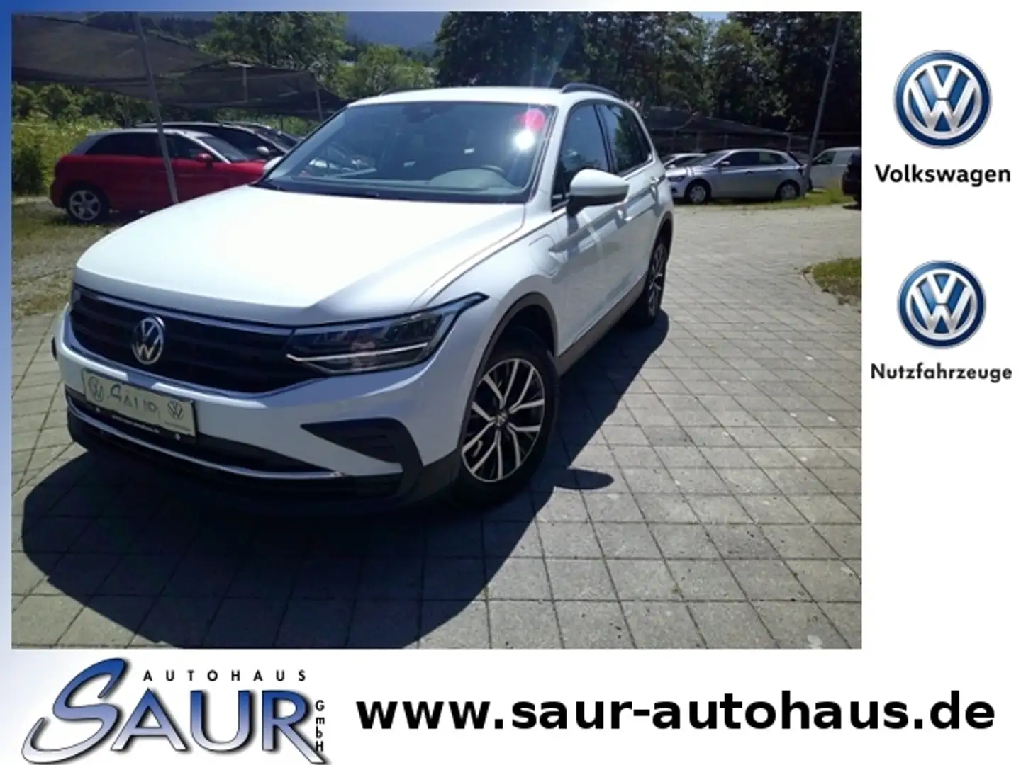 Volkswagen Tiguan 1.4 Life eHybrid*DSG*Navi*ACC*PDC*SHZ KLIMA LED A Weiß - 1