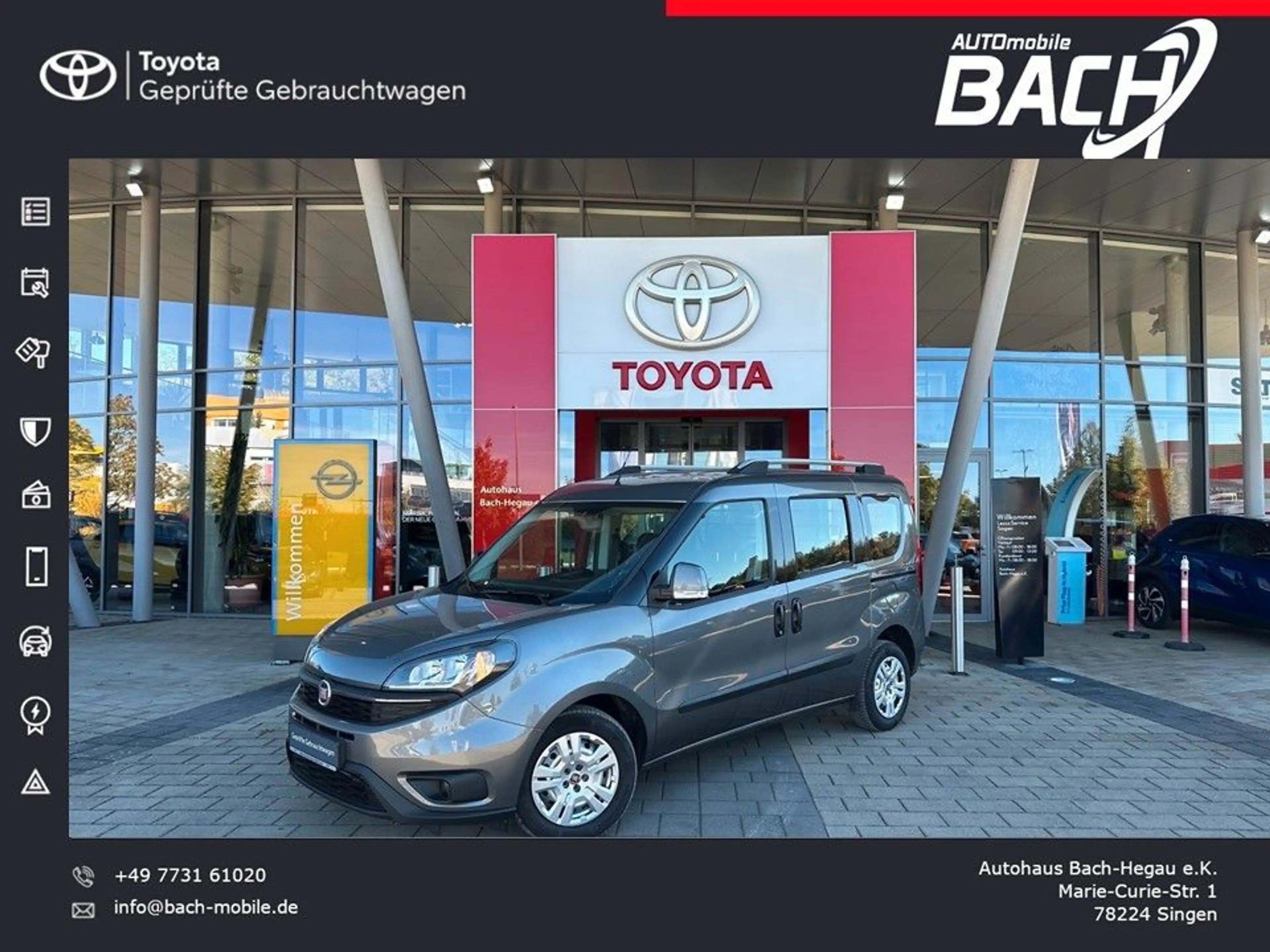 Fiat Doblo Doblò SX Kombi, NAVI, APPLE, ALLWETTER