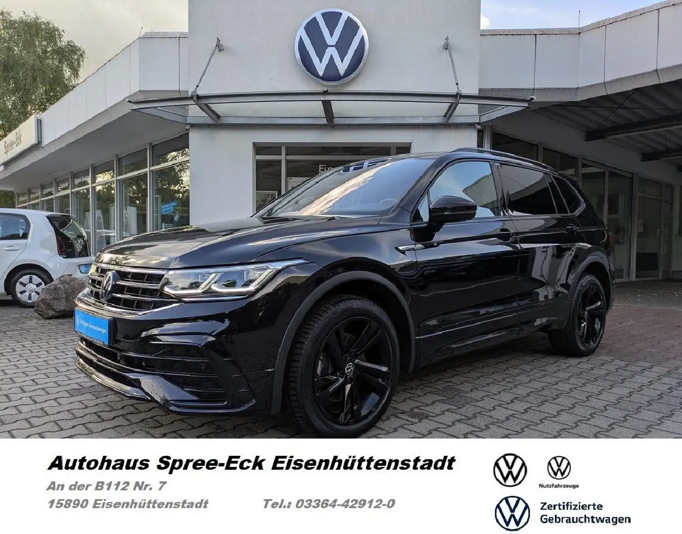Volkswagen Tiguan Allspace Tiguan Allspace 2.0 TSI R-Line 4Motion *AHK,Pano Schwarz - 1